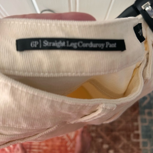 Talbots Cream Women's Pants and/or Jeans CORDUROY with Straight Legs and 5 Pkts - Picture 4 of 13